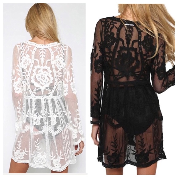 CANDICE-Lace Cover-up - Picture 6 of 8